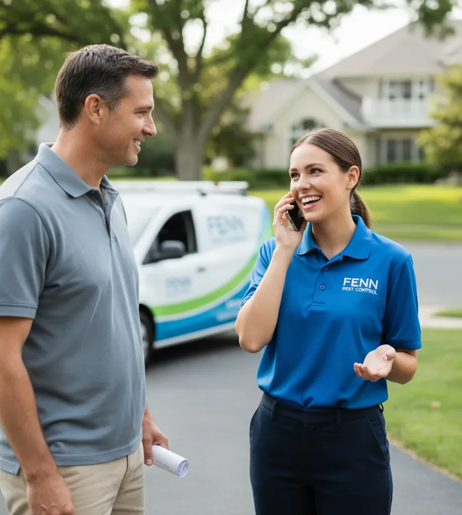 Fenn Pest Control customer support in Spencerville